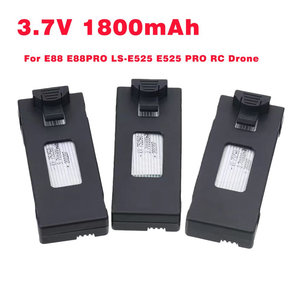 Drone Battery Li-Ion - 3.7V 1800Mah RC Drone Pil Aksesuarı