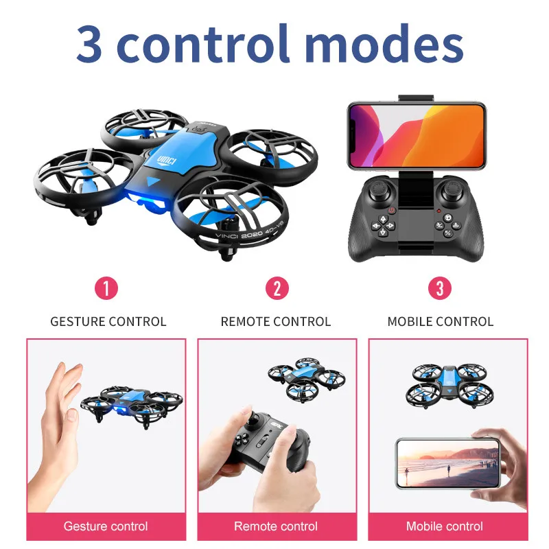 V8 Yeni Mini Drone 4K Profesyo - Drone Battery Box incelemesi ve fiyatı