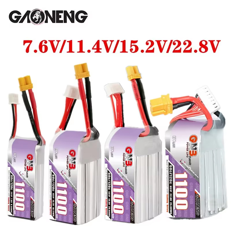 GNB 1100 mAh 2 S 3 S 4 S 6 S 6 - Drone Battery Connector incelemesi ve fiyatı