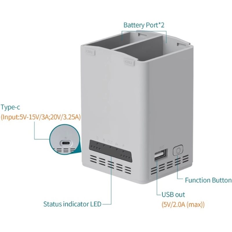 A53M – DJI Lito 1 ve Lito X1 D - Drone Battery Smart incelemesi ve fiyatı